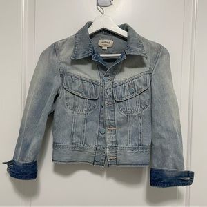 Vintage Denim Wilfred Cropped Jean Jacket Size XXS